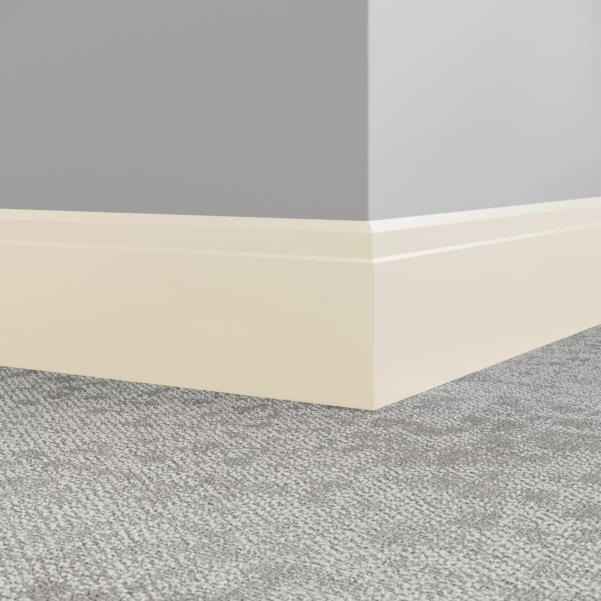 Millwork Wall Finishing System - MW 01 X62 Ledge 6" #01 Snow White - Wall Base 8' (Pack of 5)