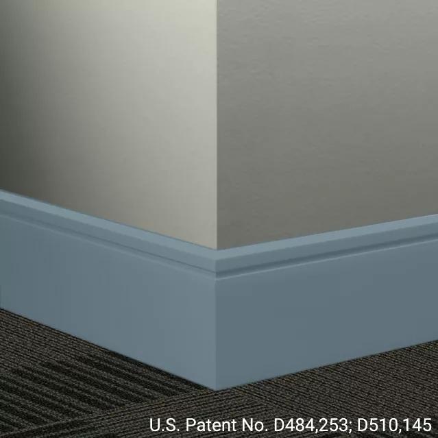 Millwork Wall Finishing System - MW 58 F8 Reveal 8" #58 Windsor Blue - Wall Base 8' (Pack of 4)