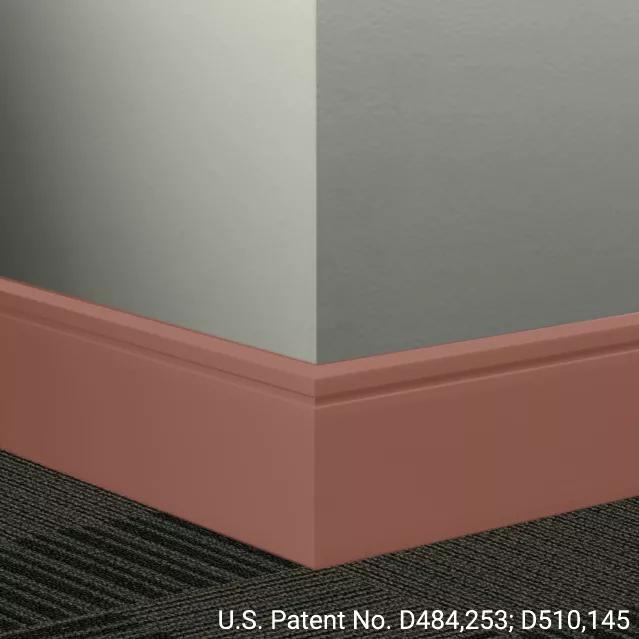 Millwork Wall Finishing System - MW VL9 F8 Reveal 8" #VL9 Red Clay - Wall Base 8' (Pack of 4)
