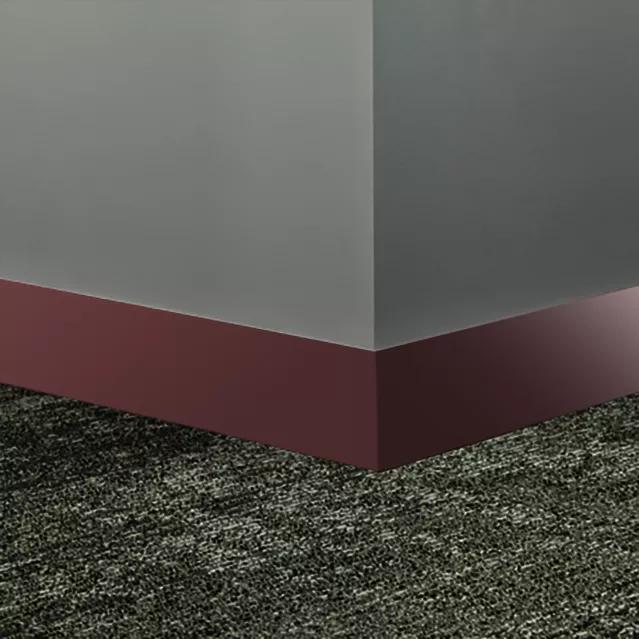 Millwork Wall Finishing System - MW VM3 S4 Monument 4" #VM3 Misted Plum - Wall Base 8' (Pack of 8)