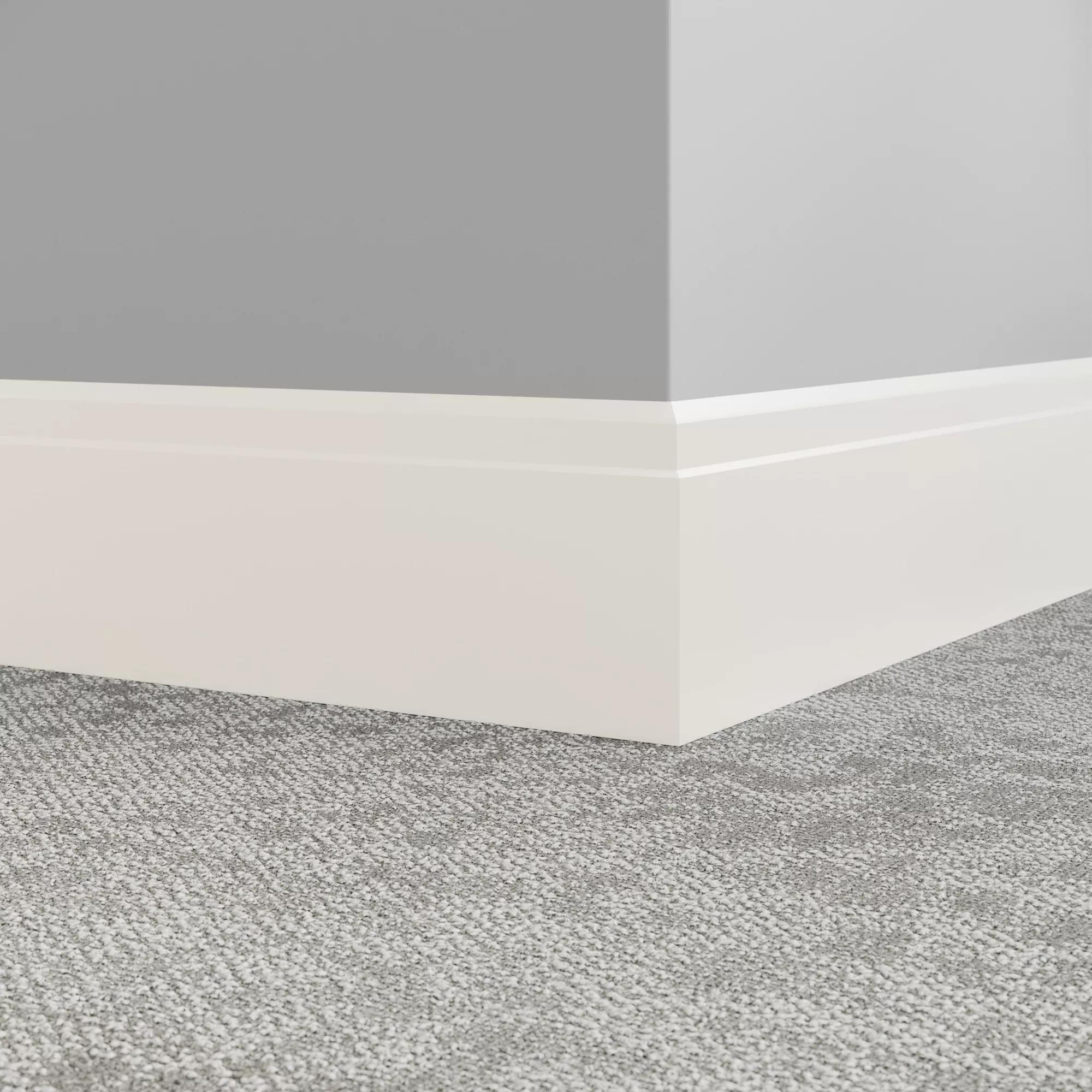 Millwork Wall Finishing System - MW TG1 X62 Ledge 6" #TG1 Snowbound - Wall Base 8' (Pack of 5)