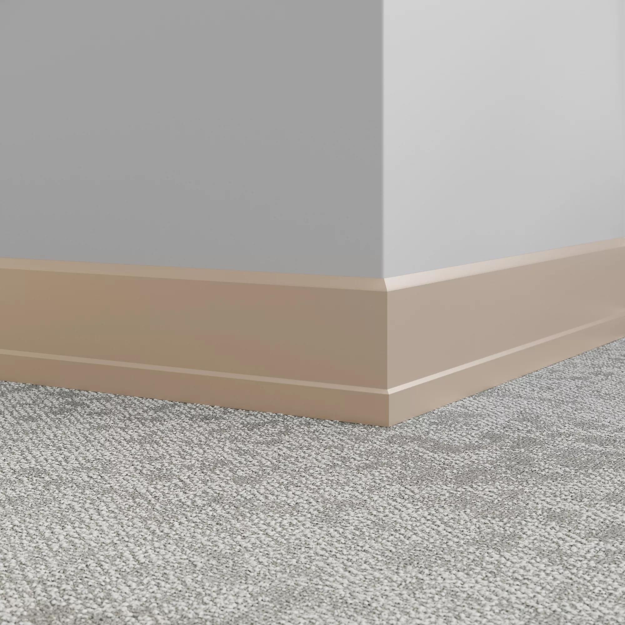 Millwork Wall Finishing System - MW 49 X61 Stance 6" #49 Beige - Wall Base 8' (Pack of 5)