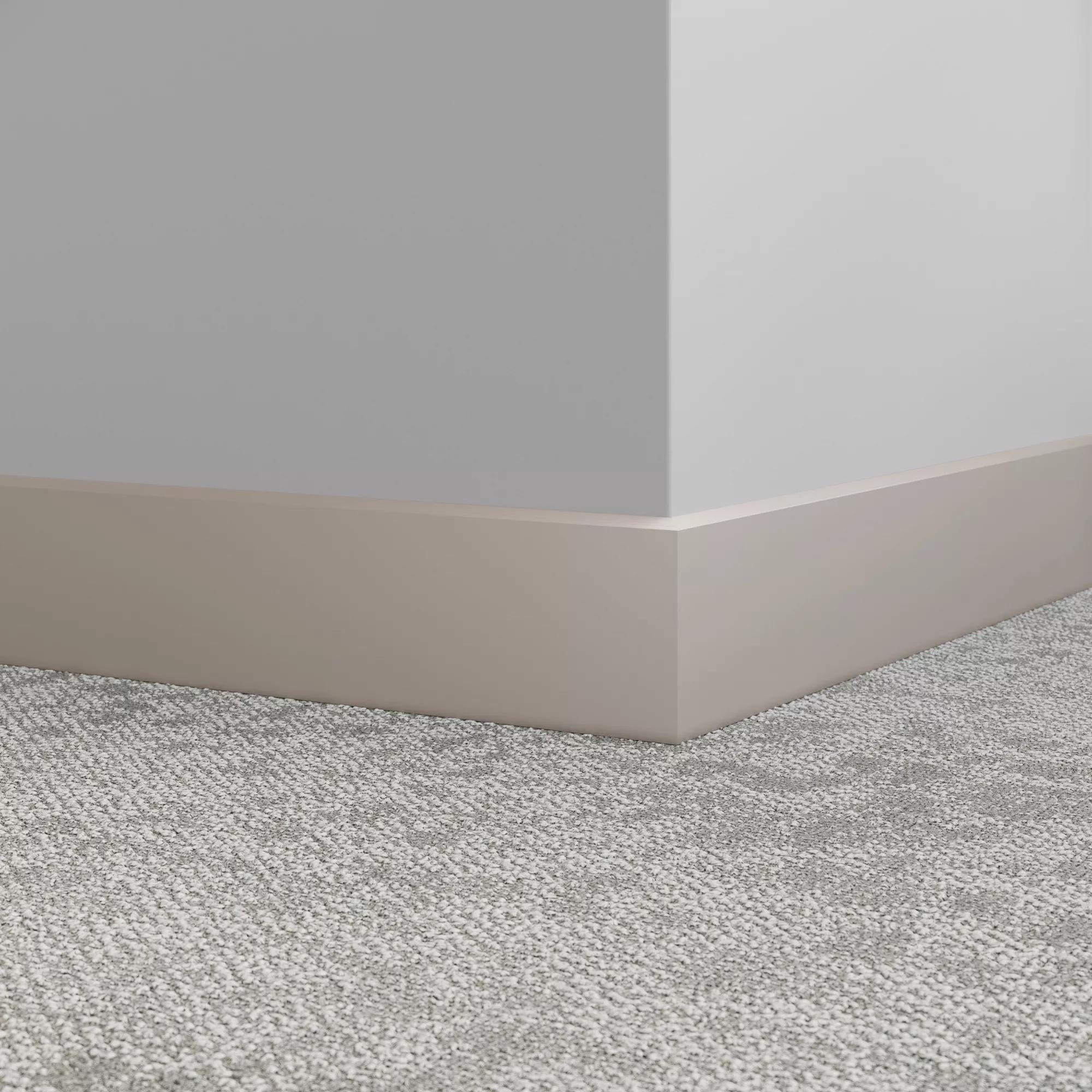 Millwork Wall Finishing System - MW 121 FS Exhibit 4-1/4" #121 Cement - Wall Base 8' (Pack of 8)