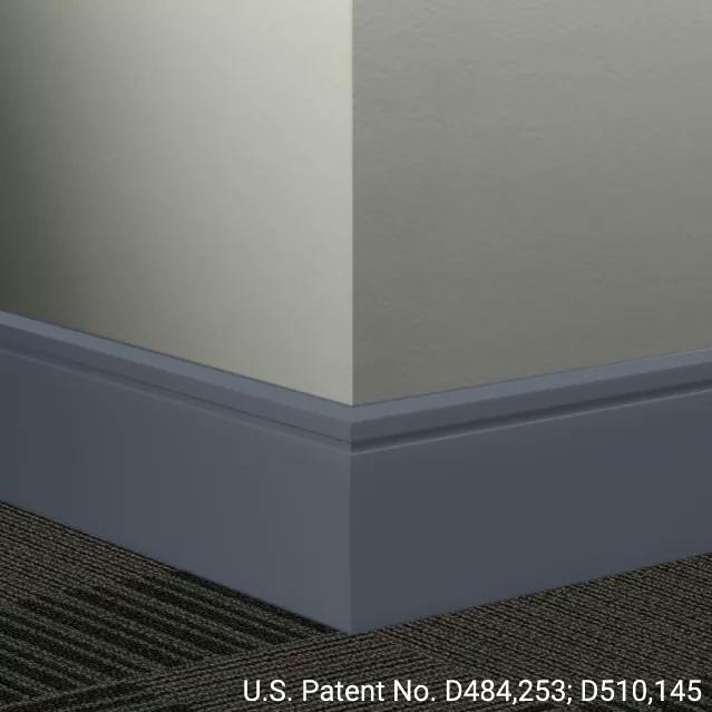 Millwork Wall Finishing System - MW TH2 F6 Reveal 6" #TH2 Blue Intensity - Wall Base 8' (Pack of 8)