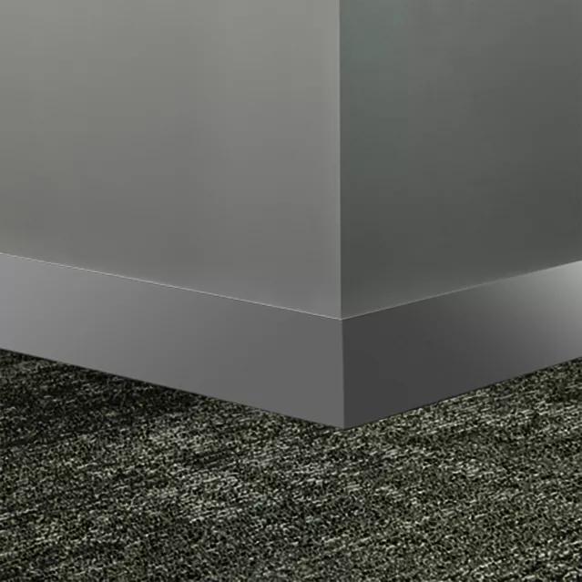 Millwork Wall Finishing System - MW TG2 S25 Monument 2-1/2" #TG2 Shark Fin - Wall Base 8' (Pack of 8)