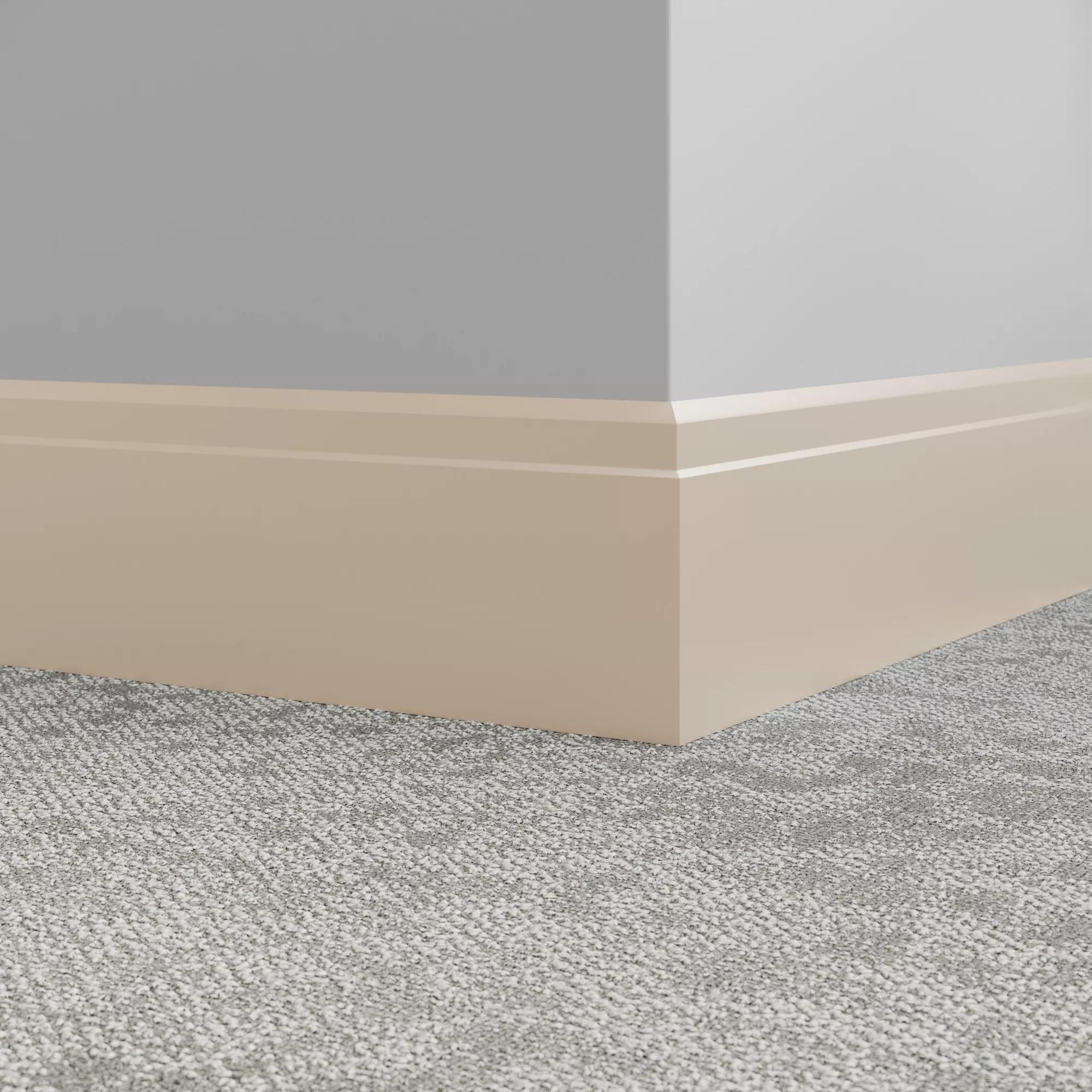 Millwork Wall Finishing System - MW 11 X62 Ledge 6" #11 Canvas - Wall Base 8' (Pack of 5)