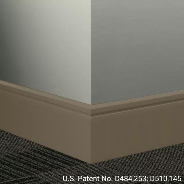 Millwork Wall Finishing System - MW TB2 F6 Reveal 6" #TB2 Boxwood - Wall Base 8' (Pack of 8)