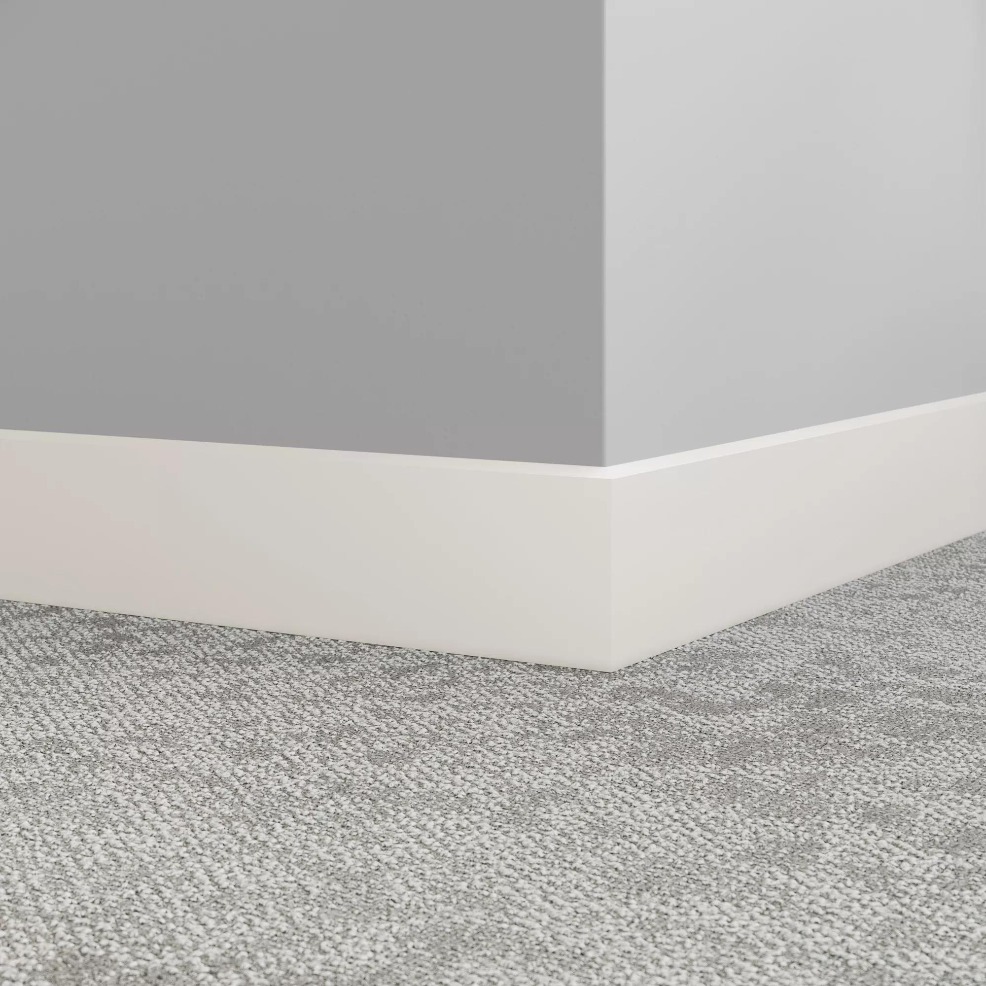 Millwork Wall Finishing System - MW 460 FS Exhibit 4-1/4" #460 Cotton - Wall Base 8' (Pack of 8)