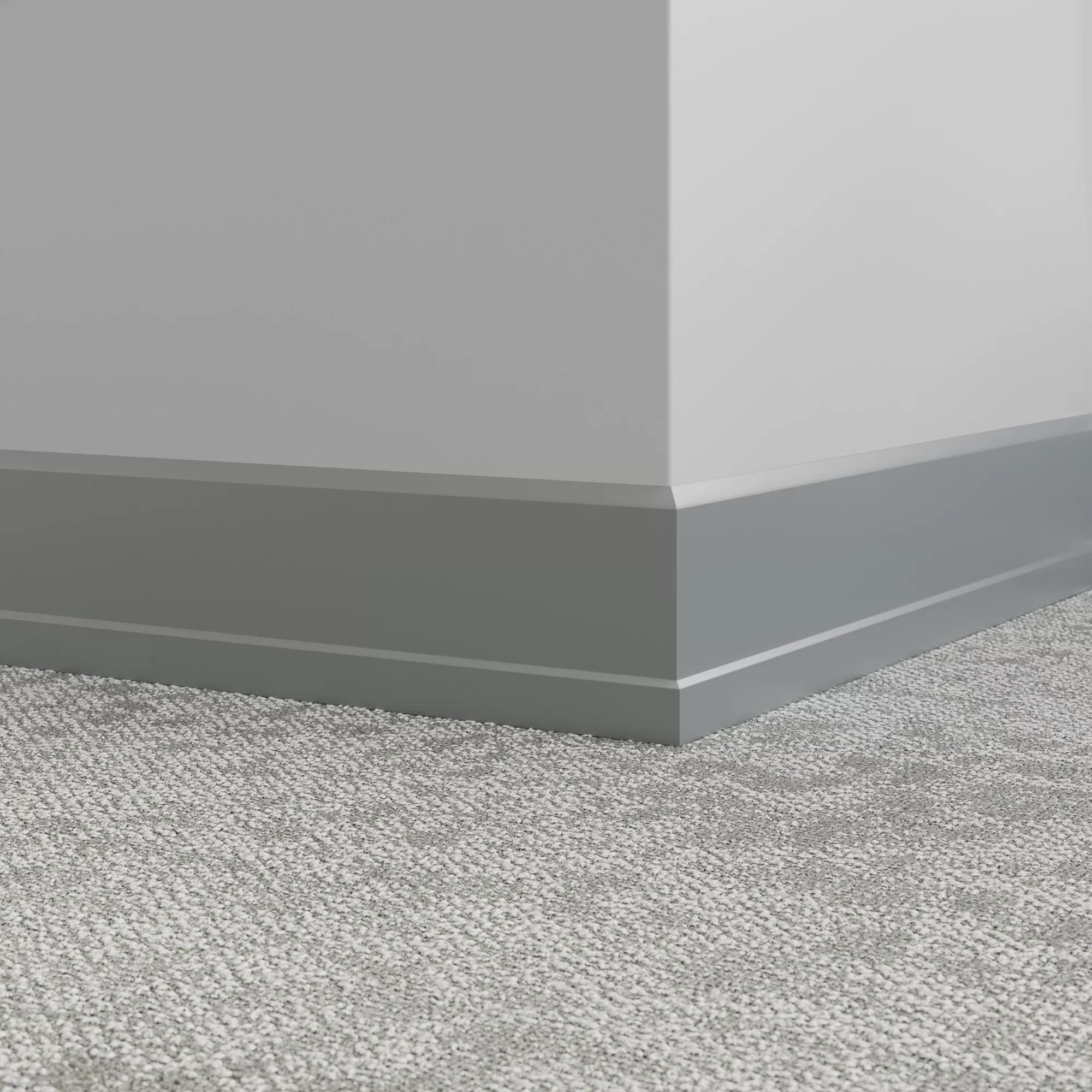 Millwork Wall Finishing System - MW 28 X60 Stance 4-1/2" #28 Medium Grey - Wall Base 8' (Pack of 5)