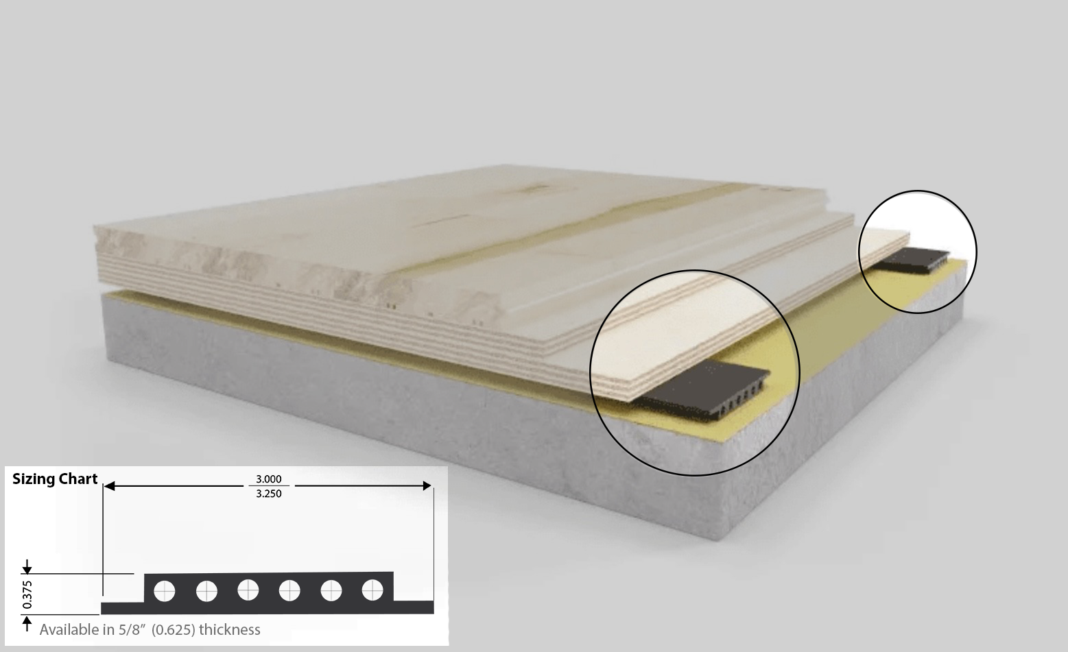 Permapad 3 X2-5/16 X5/8 (400pcs/ctn)