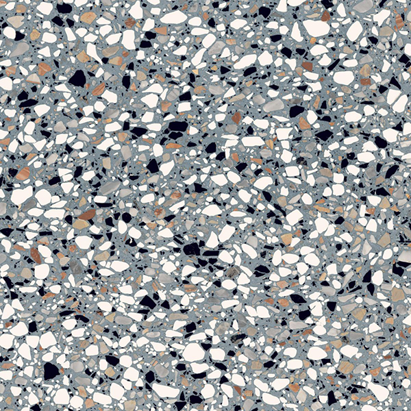 Floor Tiles Frammenti Azzurro Micro Natural 8" x 8"