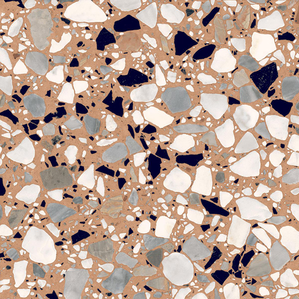 Floor Tiles Frammenti Terracotta Macro Natural 8" x 8"