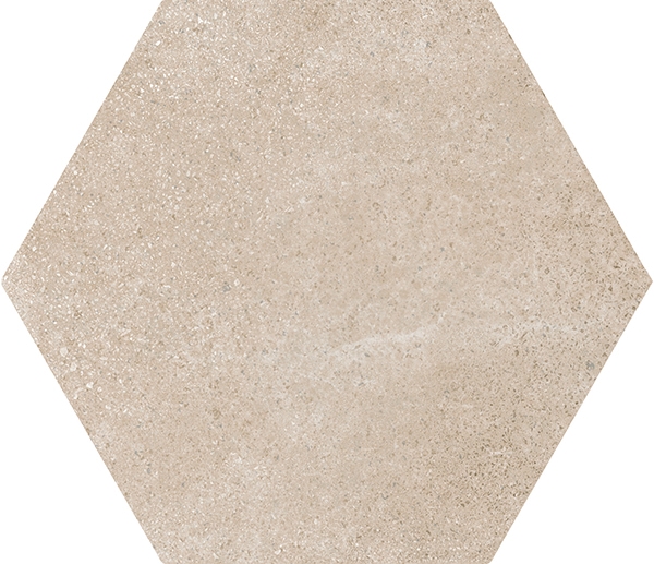 Floor Tiles Hexatile Cement Mink Matte 7" x 8" (10.76 sqft/box)