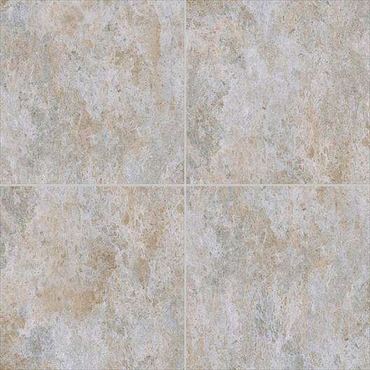 Vinyl Tile UltraCeramic by American Biltrite Natural Sandstone Light Grey 18" x 18"