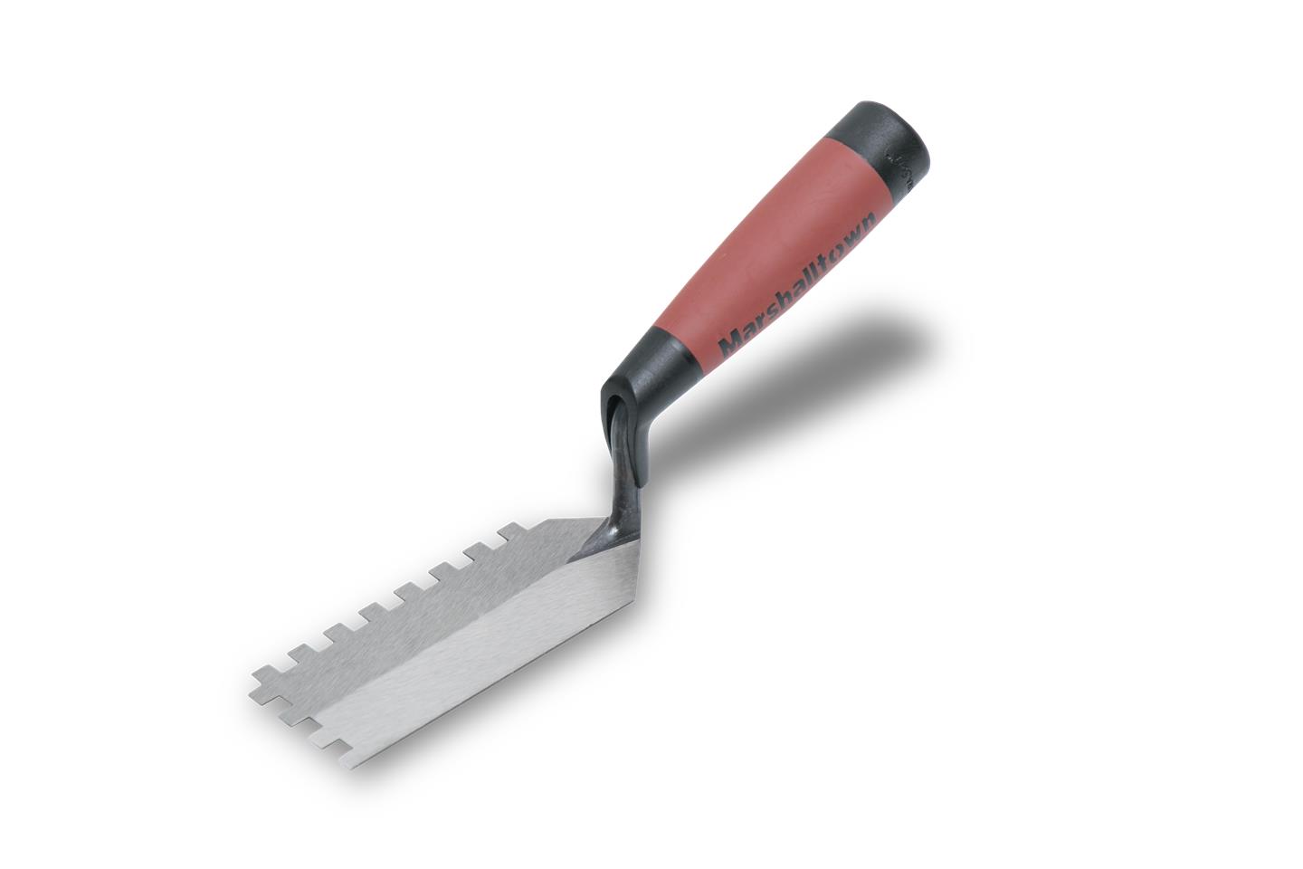 Square Notched Margin Trowel DuraSoft 1/4" x 1/4" x 1/4"