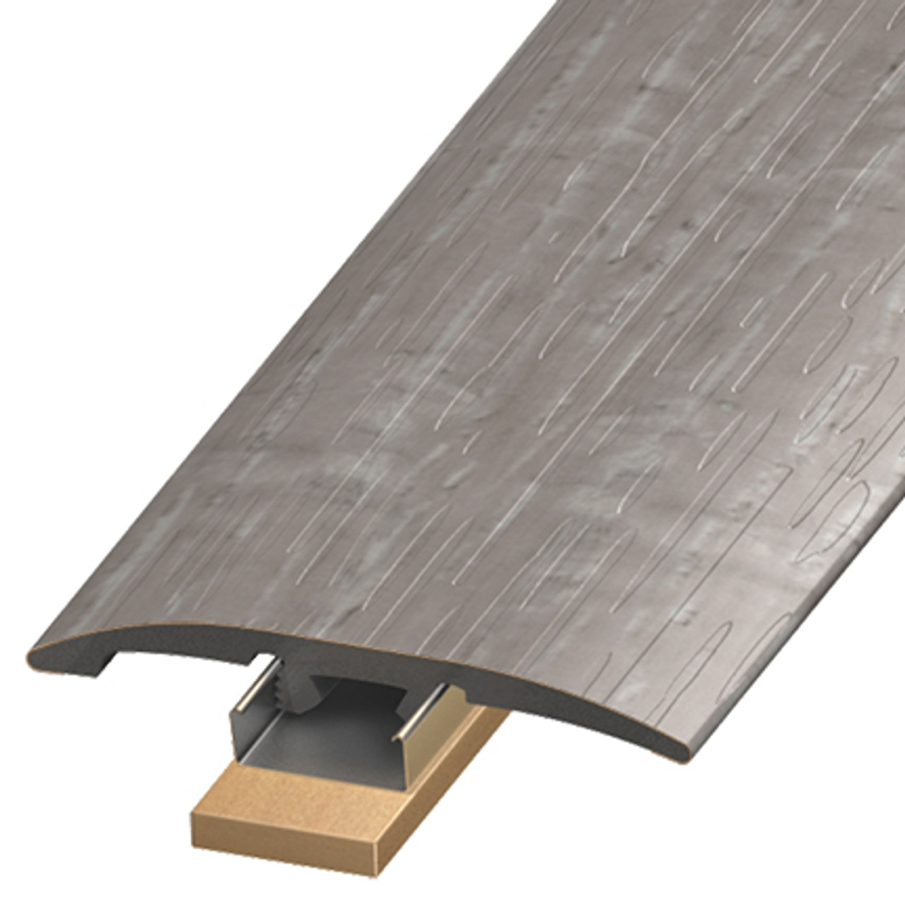 Vinyl Slim Trim 3-in-1 PVC #105730 French Grey Oak - 1/4" (6 mm) x 2" x 94"
