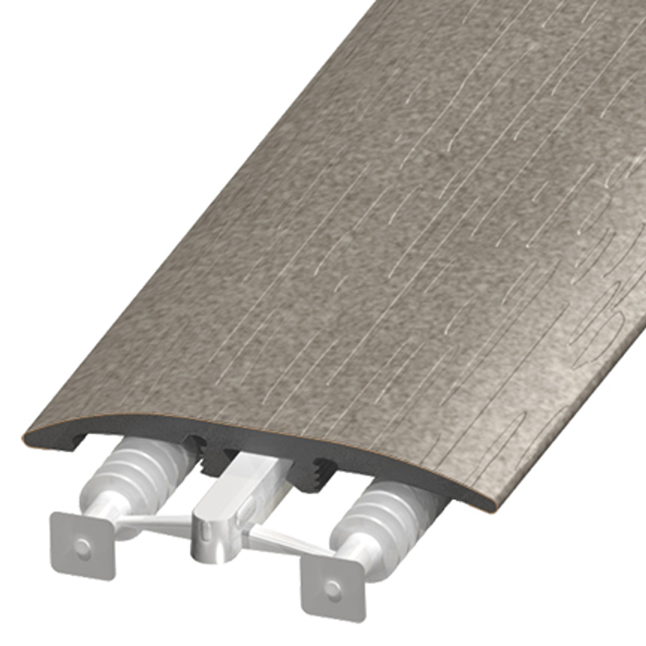 Vinyl Slim Trim 3-in-1 PVC #115278 Metro Grey - 1/4" (6 mm) x 2" x 94"