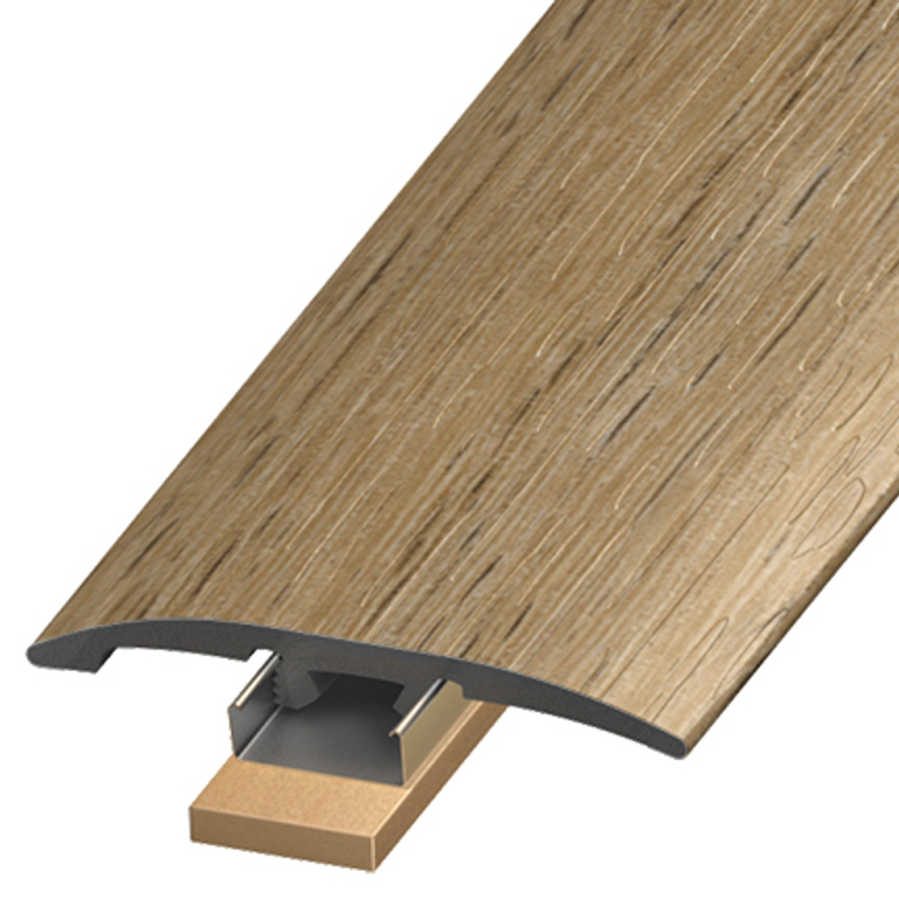 Vinyl Slim Trim 3-in-1 PVC #120042 Washed Character Oak - 1/4" (6 mm) x 2" x 94"