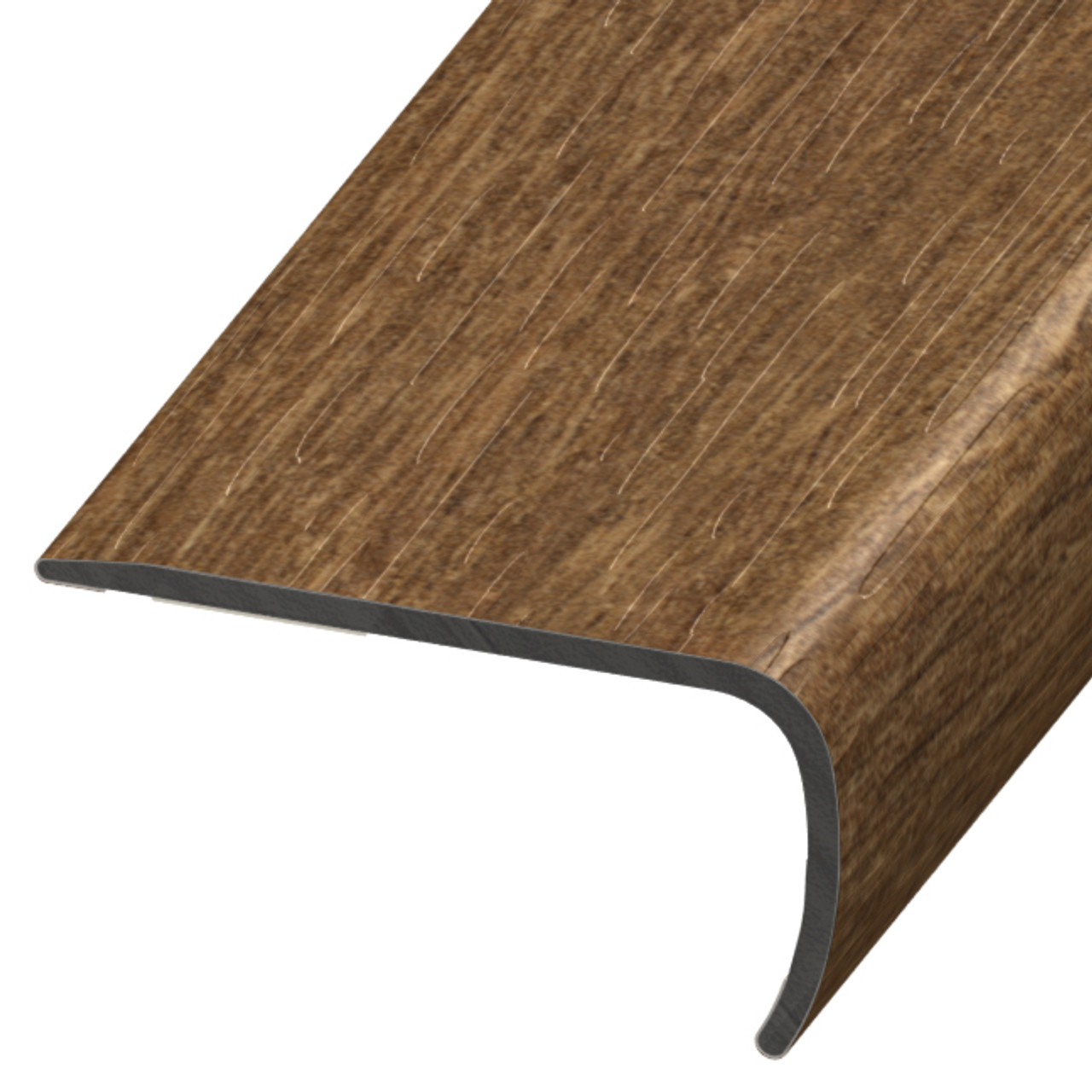 Vinyl Stair Nose VersaEdge PVC #3465 Wicked Oak - 1" (25 mm) x 2" x 94"