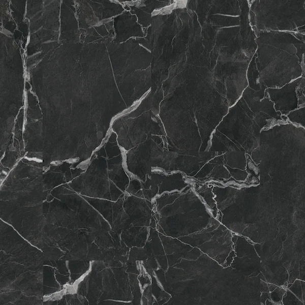 Vinyl Tiles HydroGen 6 Tile Onyx Click Lock 12" x 24"