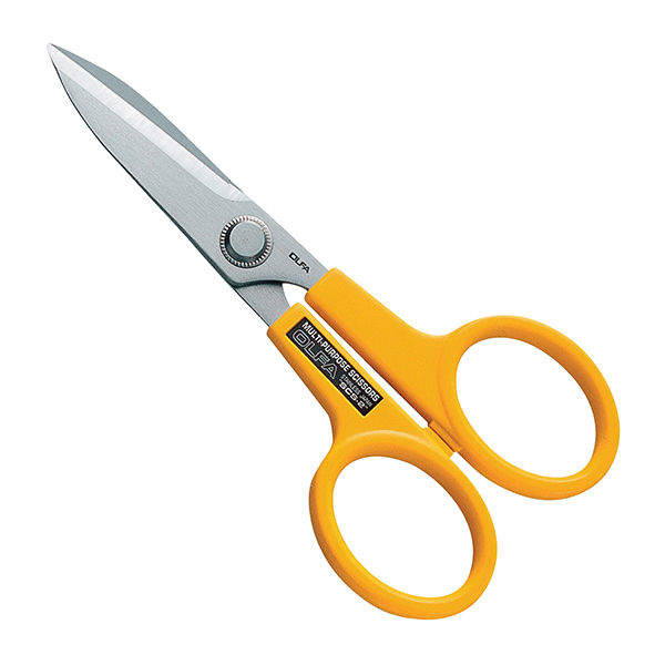 7-In Stainless Steel Serrated Edge Scissors
