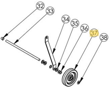 Wheel 5" for HEX1BFRHD
