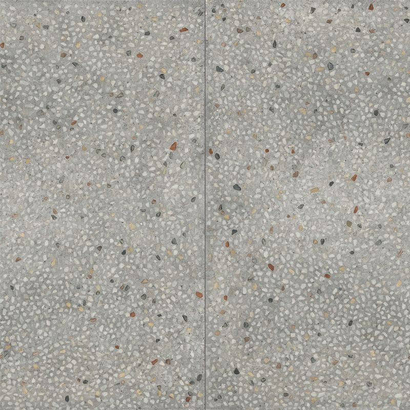 Floor Tiles Anima Ghiaia Grigio Natural 24" x 24"