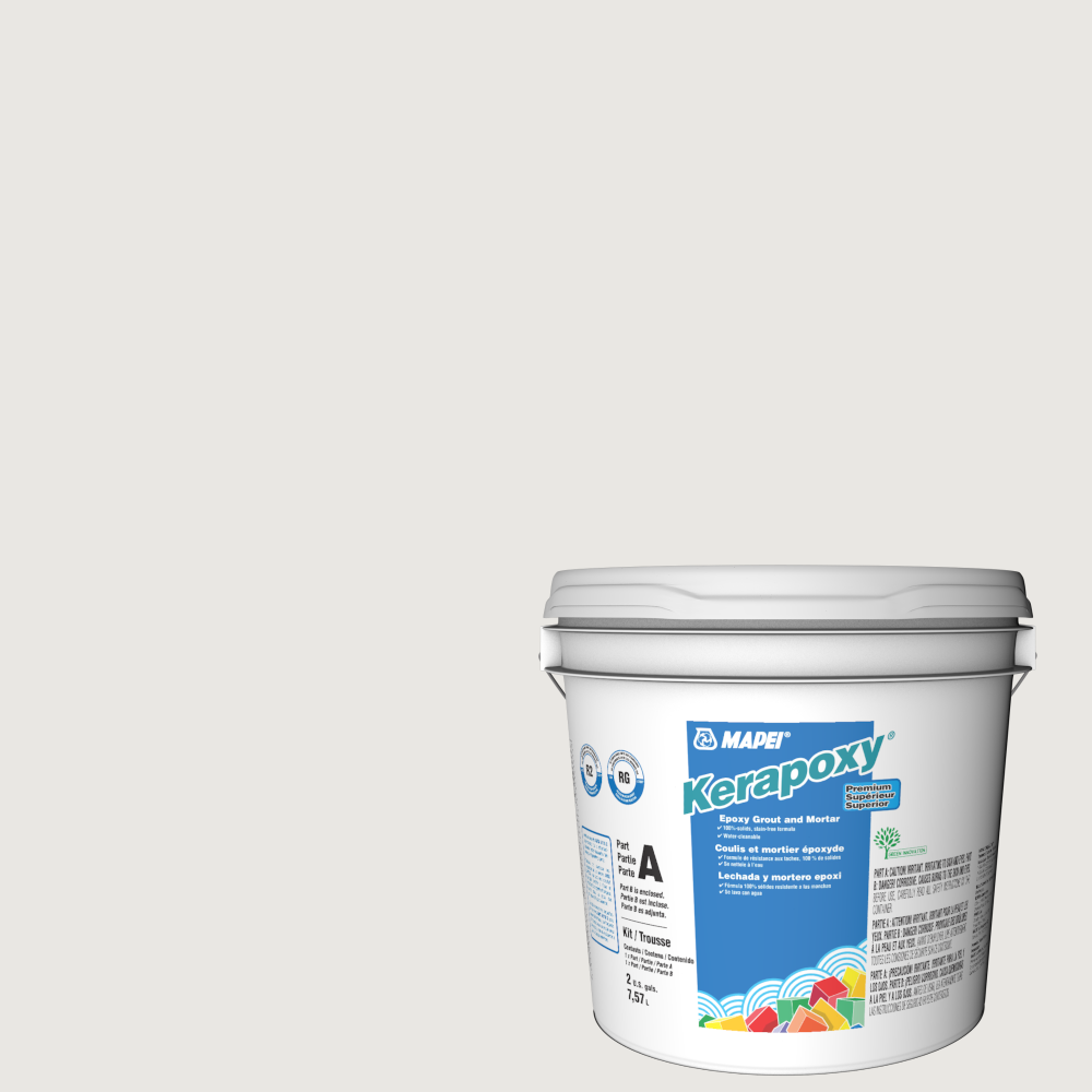 Kerapoxy Kit Premium Epoxy Grout - #38 Grey - 7.57 L