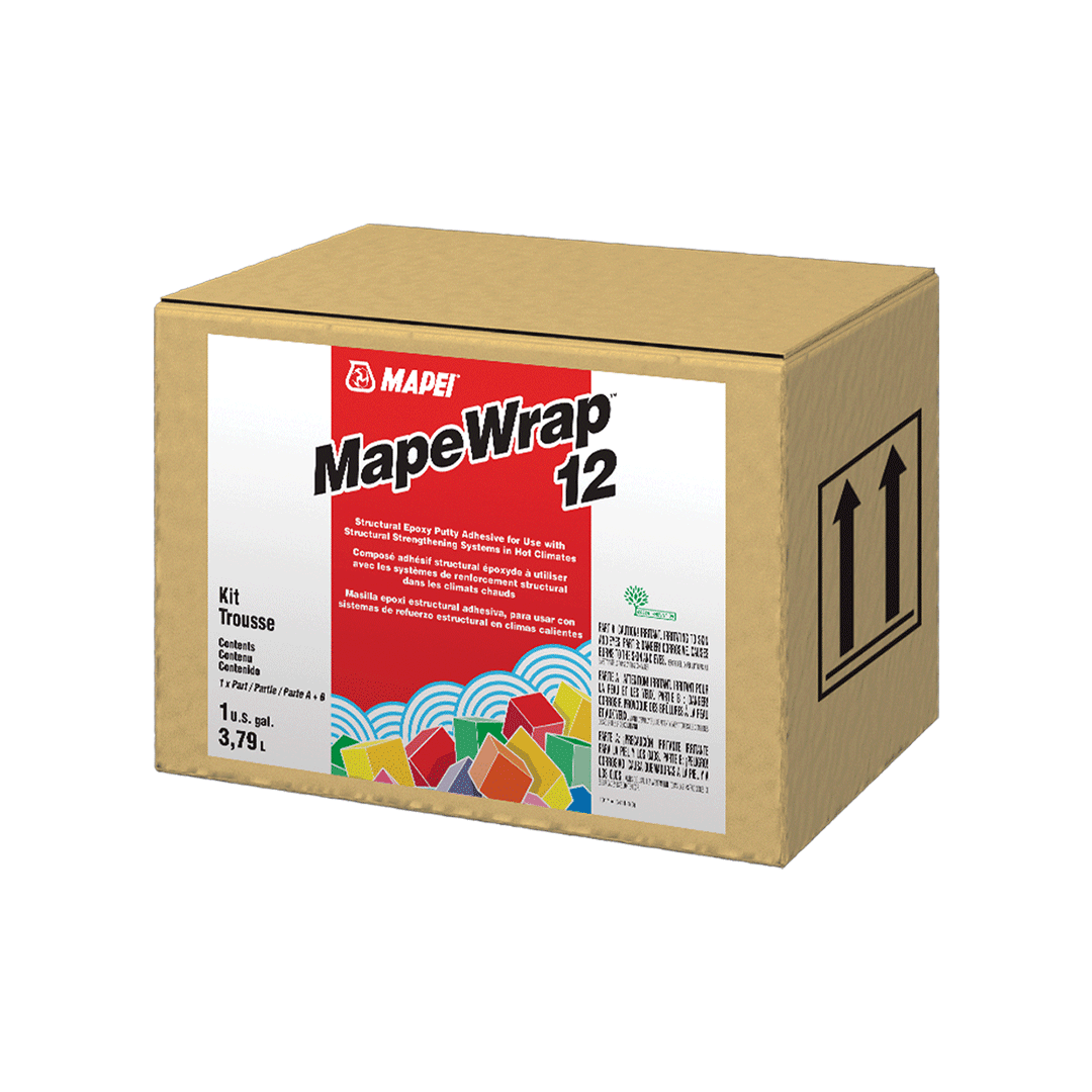 Mapewrap 12 Structural Epoxy Putty Adhesives Kit - 3.79 L