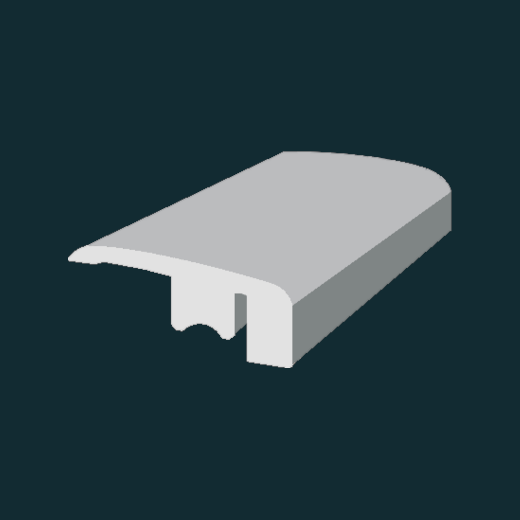 Laminate Flooring FuzGuard Kamloops Overlap Stair Nose 94-1/2"