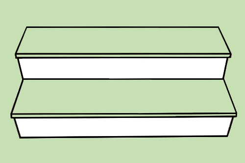 Hardwood American Oak Smoke Grey Stair Riser 48"