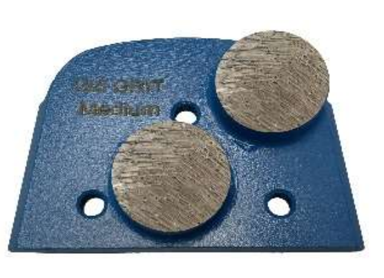 Diamond Grinding Blade SlideMAG Grit 30 Black with Double Round and Hard Bond