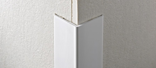 Corner Bead Profile Proedge AC with Adesive and Protective Film Polished Stainless Steel 15 x 15 mm