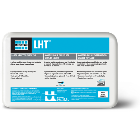 LHT Large Tile Mortar White 50 lb