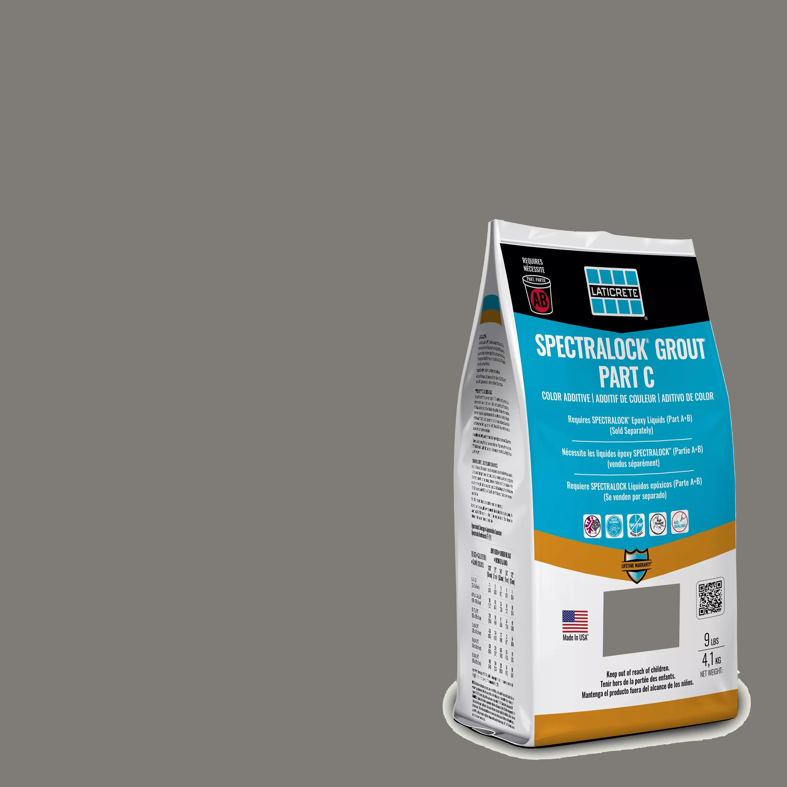 Spectralock Pro Premium Grout Part C Colored Powder #34 Sandstone 9 lb