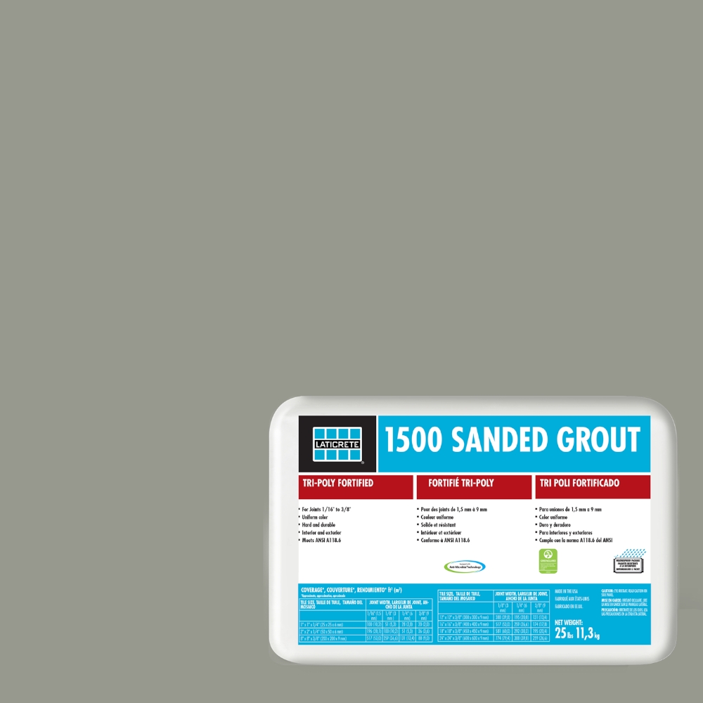 24 Natural Gray Permacolor Grout (8 lbs) 24 Natural Gray Permacolor Grout (8 lbs)