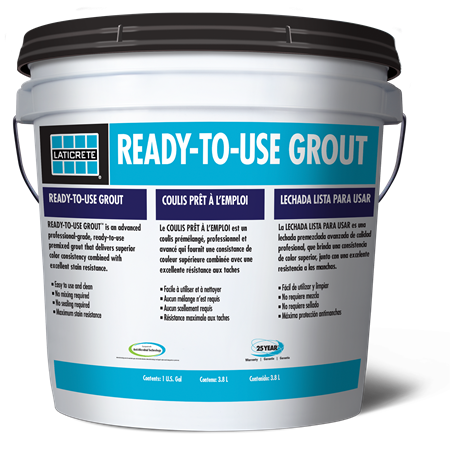 Ready-To-Use Premixed Grout Translucent 1 gal