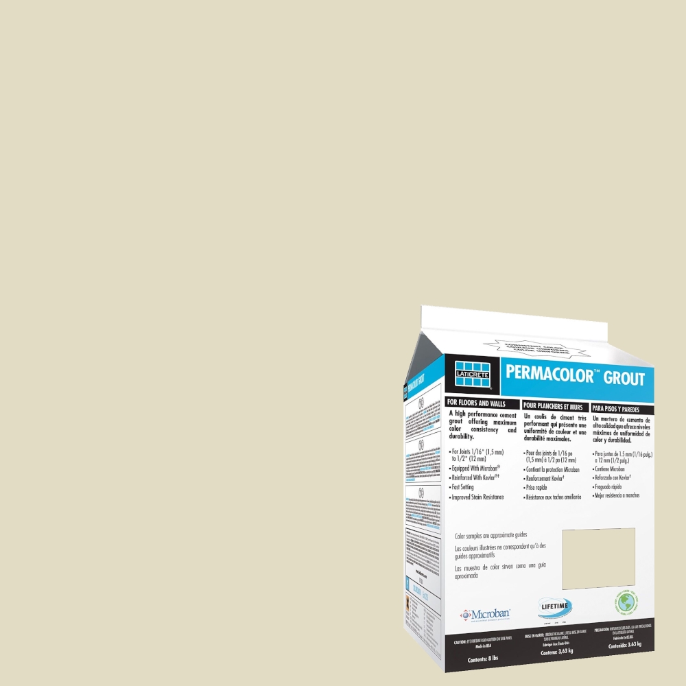 23 Antique White Permacolor Grout (8 lbs) 23 Antique White Permacolor Grout (8 lbs)