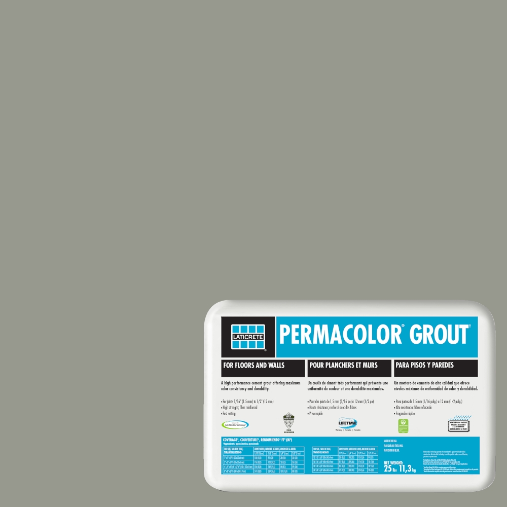24 Natural Gray Permacolor Grout (8 lbs) 24 Natural Gray Permacolor Grout (8 lbs)