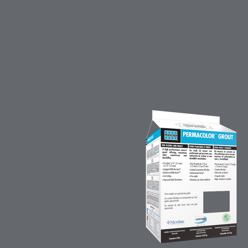 60 Dusty Gray Permacolor Grout (8 lbs) 60 Dusty Gray Permacolor Grout (8 lbs)