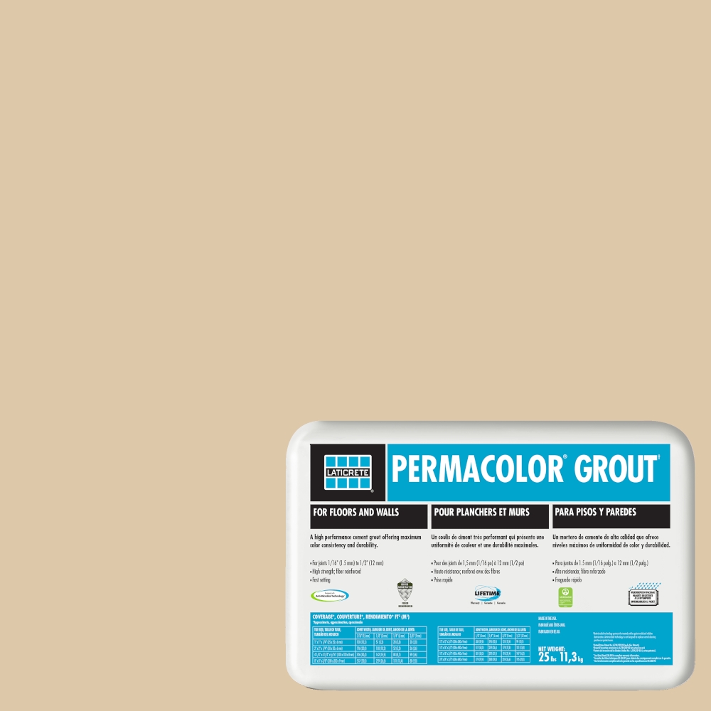 81 Butter Cream Permacolor Grout (8 lbs) 81 Butter Cream Permacolor Grout (8 lbs)