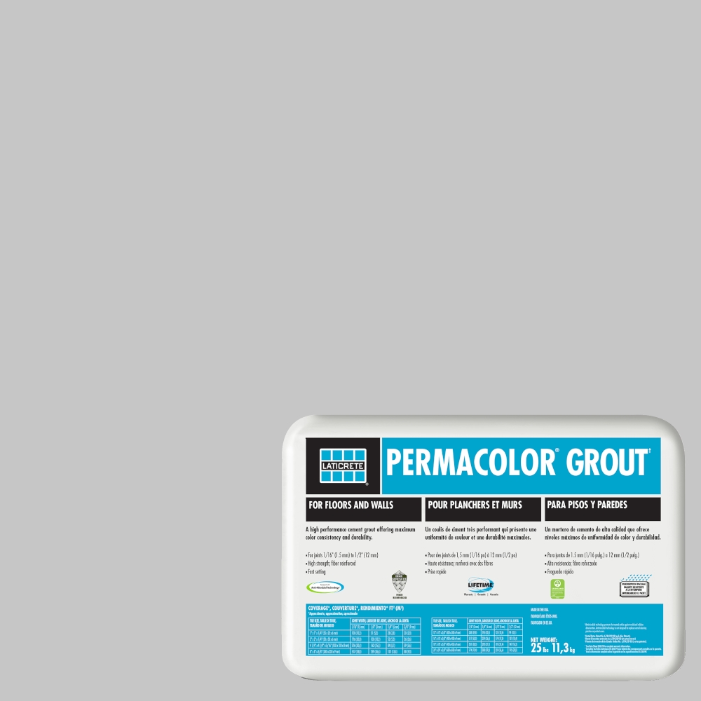 89 Smoke Gray Permacolor Grout (25 lbs)