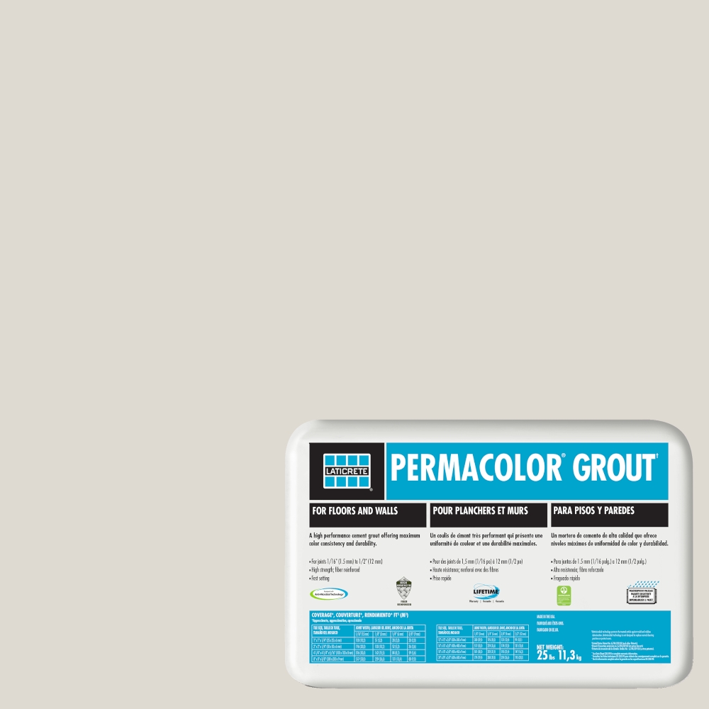 90 Light Pewter Permacolor Grout (8 lbs) 90 Light Pewter Permacolor Grout (8 lbs)