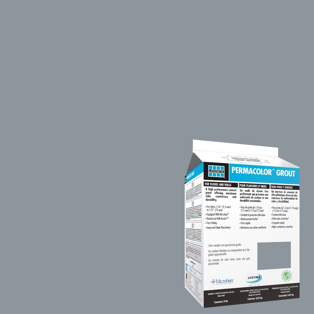 91 Slate Gray Permacolor Grout (25 lbs) 91 Slate Gray Permacolor Grout (25 lbs)