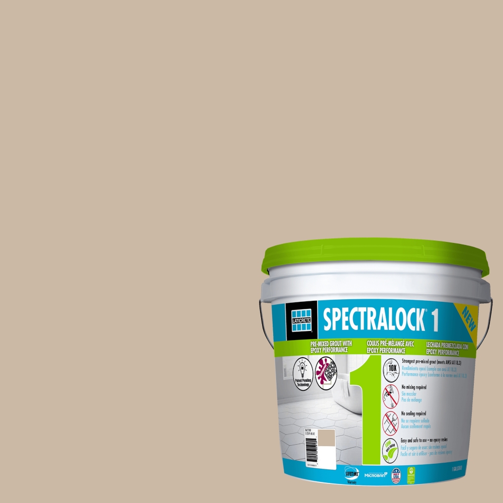 Spectralock One Pre-mixed grout #40 Latte 1 gal