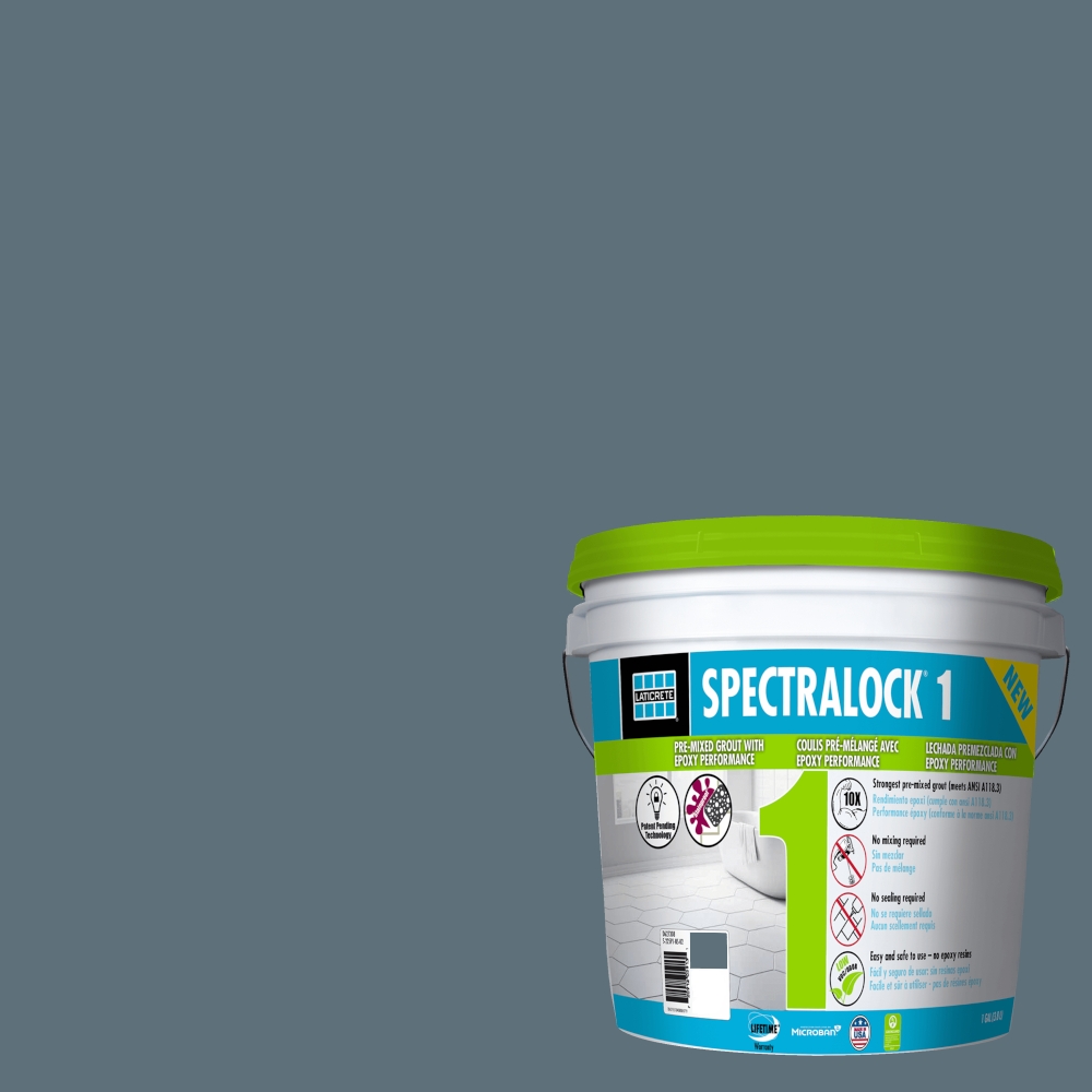 Spectralock One Pre-mixed grout #53 Twilight Blue 1 gal