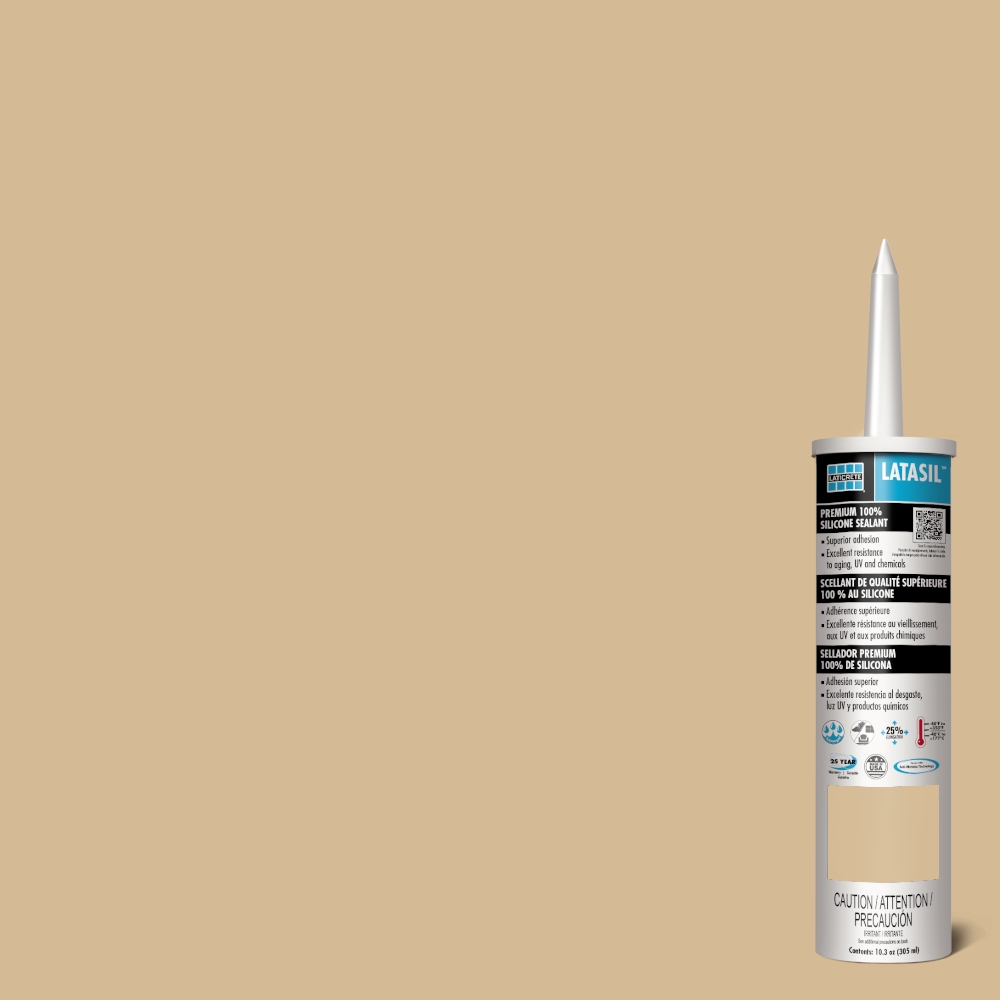 52 Toasted Almond Latasil Silicone Sealant 52 Toasted Almond Latasil Silicone Sealant