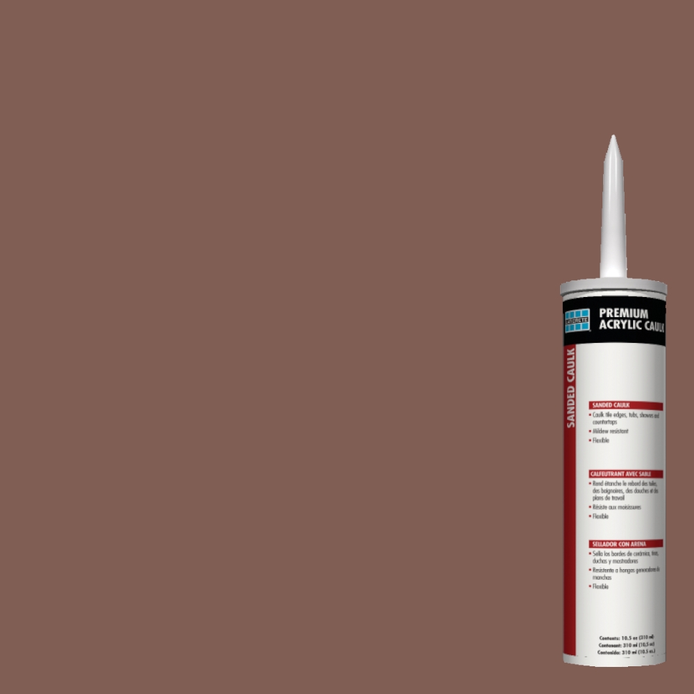 Premium Acrylic Caulk Sanded #46 Quarry Red 10.5 oz