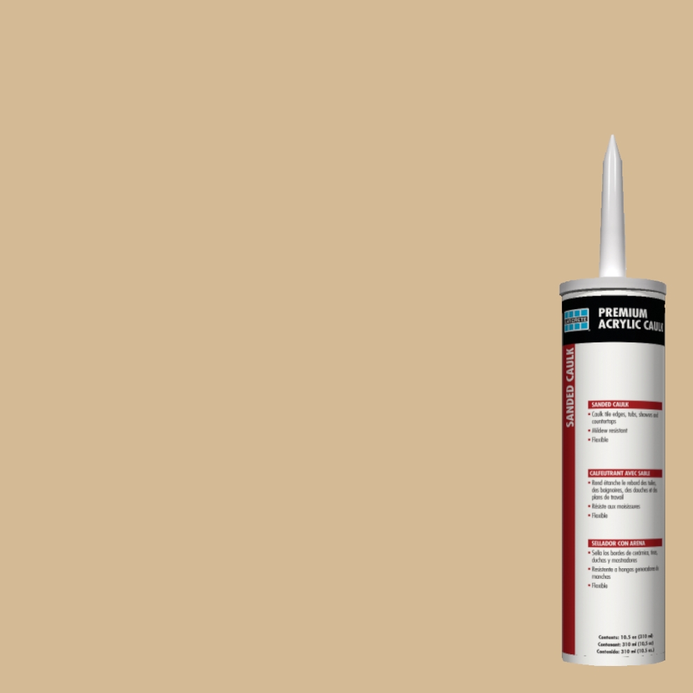Premium Acrylic Caulk Sanded #52 Toasted Almond 10.5 oz