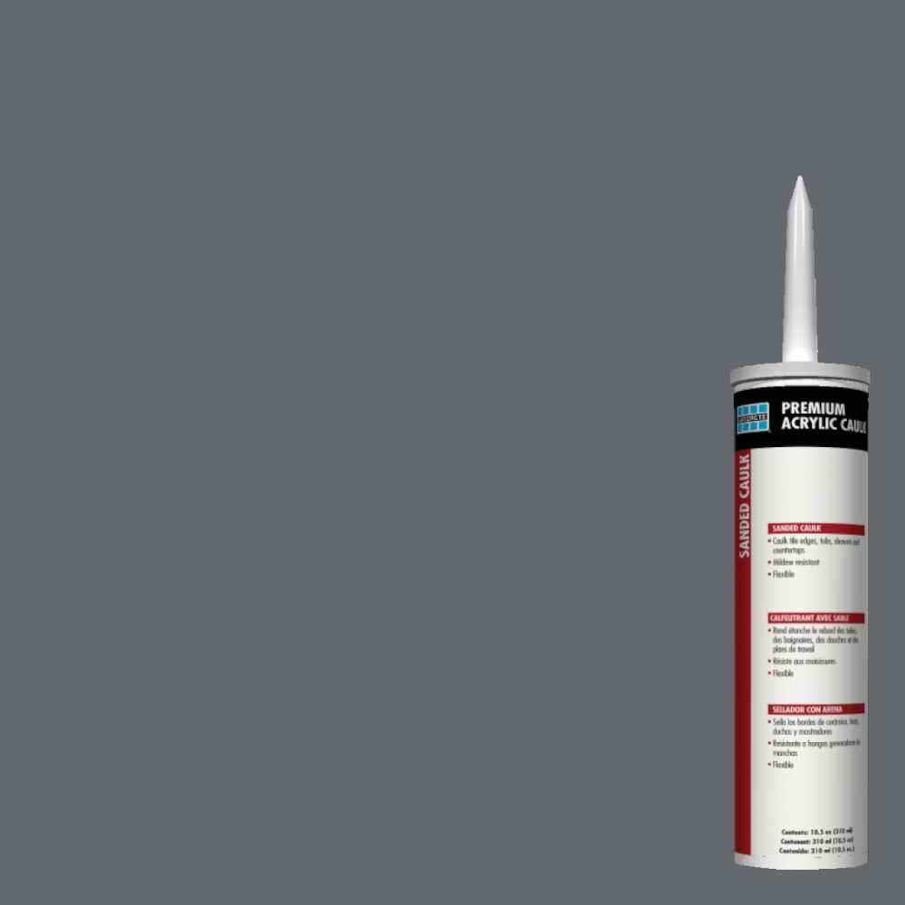 Premium Acrylic Caulk Sanded #60 Dusty Grey 10.5 oz